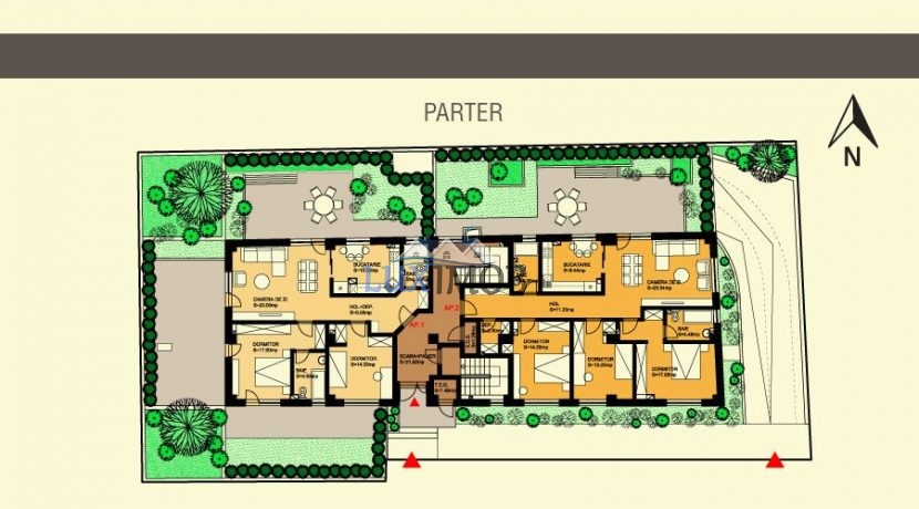 schite Apartamente Herastrau Aviatiei parter